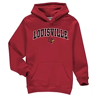 Sweat à capuche rouge Louisville Cardinals Campus pour jeunes fanatiques