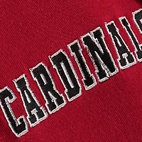 Chandail à capuchon gros logo des Cardinals de Louisville pour jeunes Stadium Athletic rouge