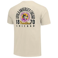 T-shirt crème pour homme avec logo mascotte des Chicago Ramblers de Loyola