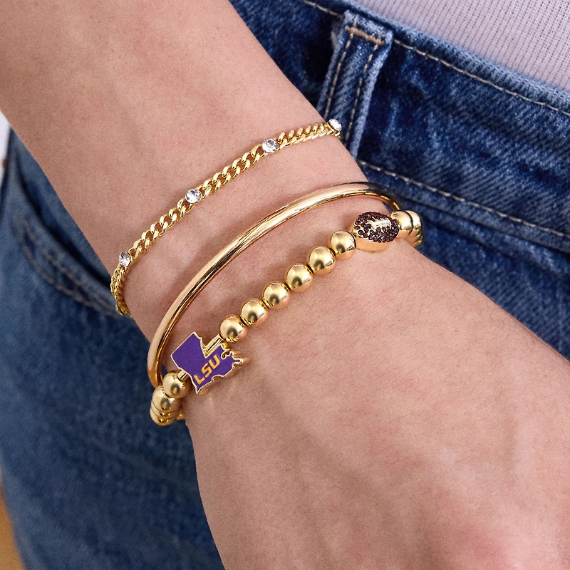 BaubleBar LSU Tigers Pisa Bracelet