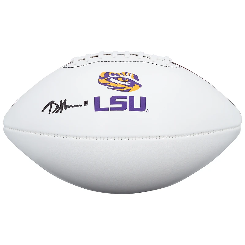 Brian Thomas Jr. LSU Tigers Autographed Nike White Panel Football