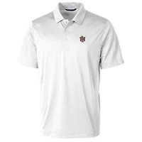 Polo extensible texturé Cutter & Buck White LSU Tigers, logo principal de l'équipe, modèle Prospect