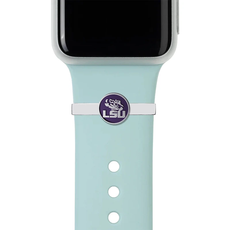 Dayna Designs Barre de montre en émail LSU Tigers