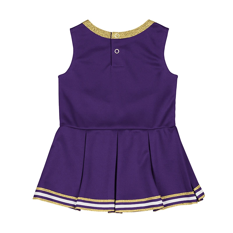 Girls Infant Colosseum Purple LSU Tigers Lollipop Park Cheer Dress