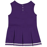 Girls Infant Colosseum Purple LSU Tigers Time For Recess Cheer Dress