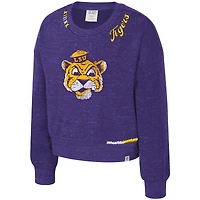 Sweat-shirt violet Just a Minute pour filles du Colisée des Tigres de LSU