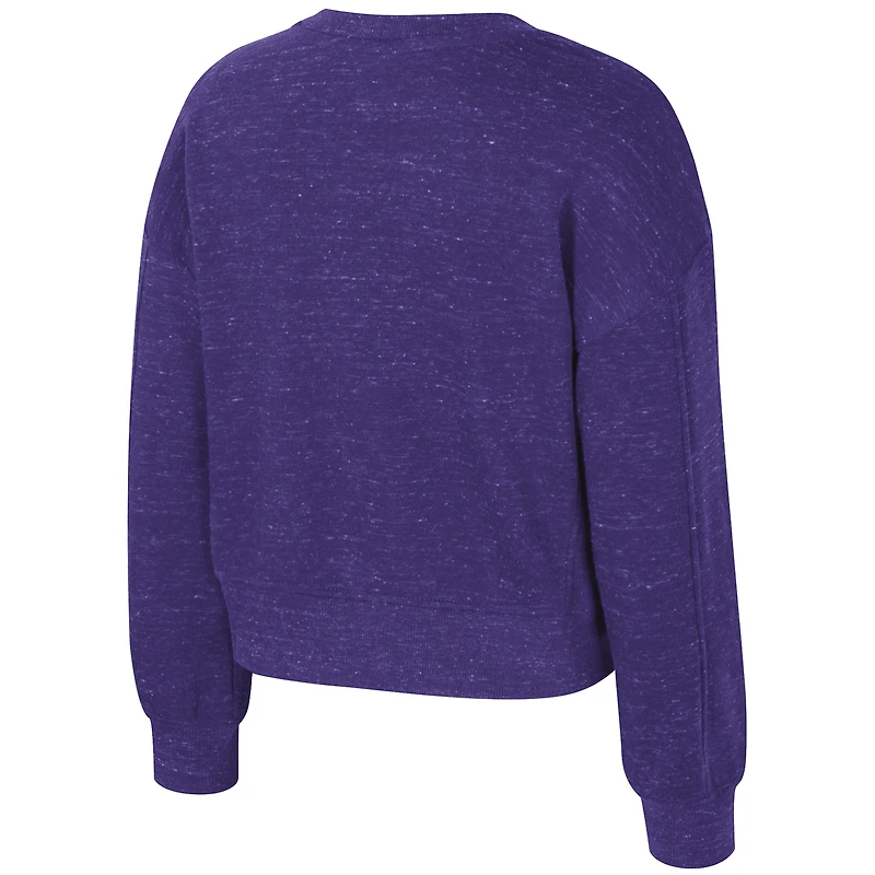 Sweat-shirt violet Just a Minute pour filles du Colisée des Tigres de LSU