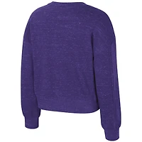 Sweat-shirt violet Just a Minute pour filles du Colisée des Tigres de LSU