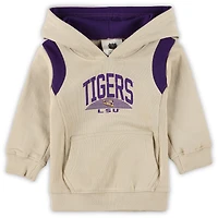 Infant Wes & Willy LSU Tigers Colorblock Pullover Hoodie and Sweatpants Set