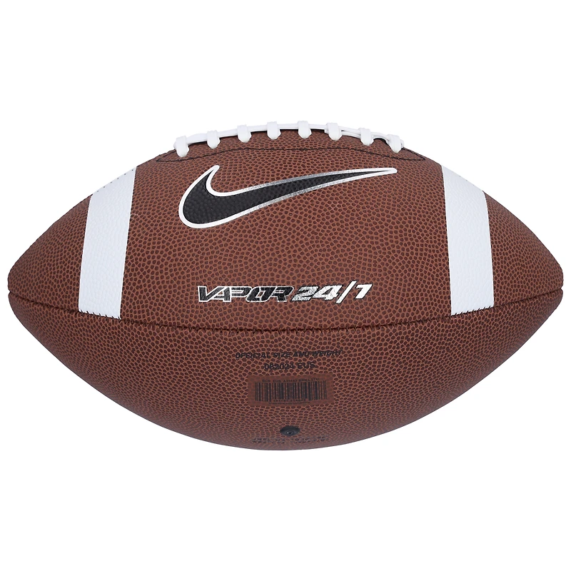 Ballon de football Nike Game dédicacé par Ja'Marr Chase des LSU Tigers