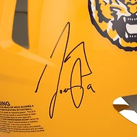 Jayden Daniels & Joe Burrow LSU Tigers Autographed Riddell Speed Authentic Helmet
