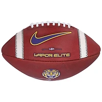 Ballon de football Nike Elite autographié par Jayden Daniels des LSU Tigers