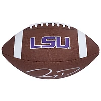 Réplique de ballon de football Nike autographiée par Jayden Daniels des LSU Tigers