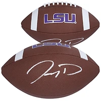 Réplique de ballon de football Nike autographiée par Jayden Daniels des LSU Tigers