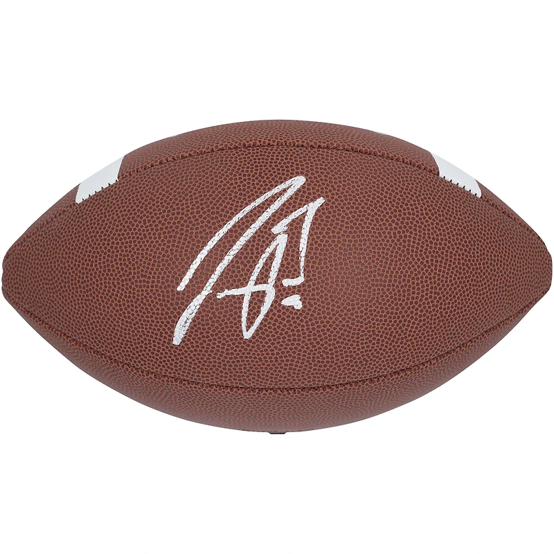 Ballon de football réplique de l'équipe Nike autographié par Joe Burrow des LSU Tigers