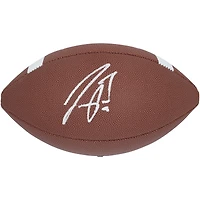 Ballon de football réplique de l'équipe Nike autographié par Joe Burrow des LSU Tigers