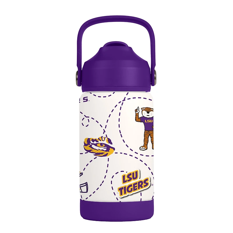 Logo Brands LSU Tigers 12oz. Mascot Bottle