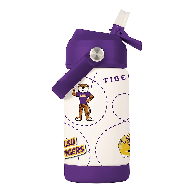 Logo Brands LSU Tigers 12oz. Mascot Bottle