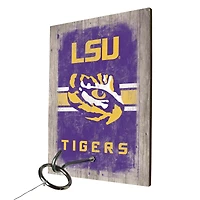 Jeu de lancer d'anneaux des LSU Tigers avec logos