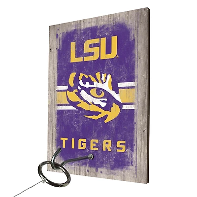 Jeu de lancer d'anneaux des LSU Tigers avec logos
