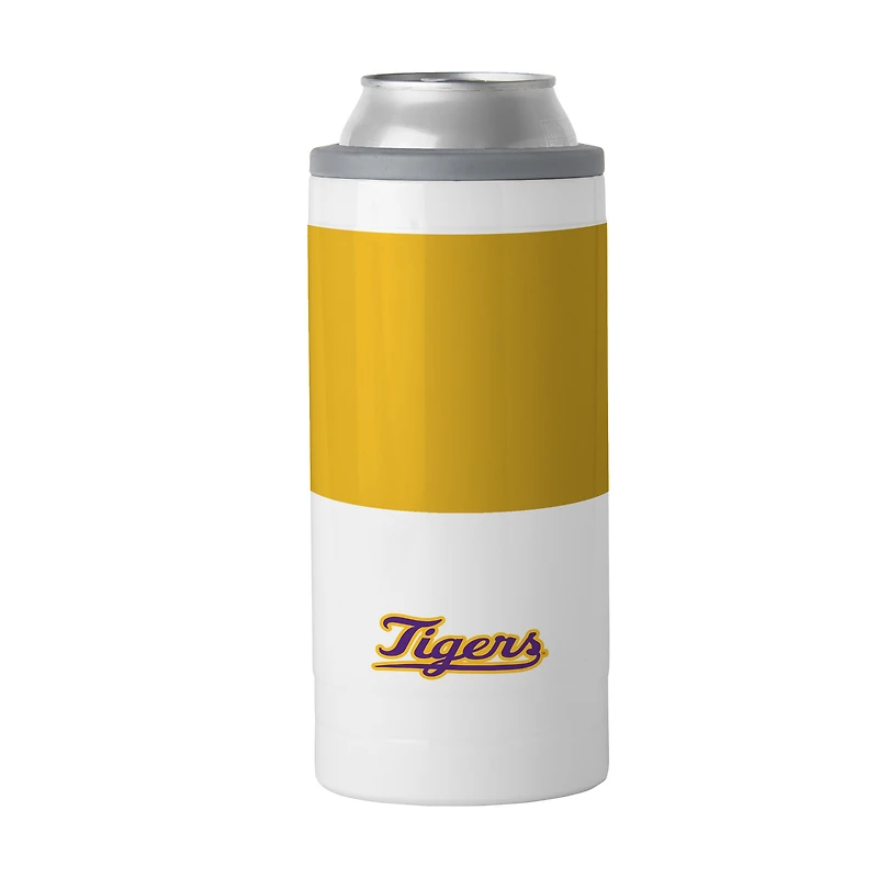 Tigres LSU 12 oz. Collection Baseball Slim Can Coolie