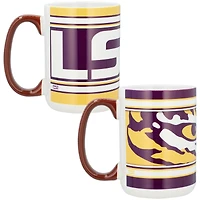 LSU Tigers 15oz. Home & Away 2-Pack Mug Set