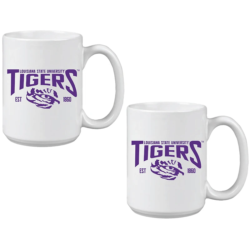 LSU Tigers 15oz. Mug Two-Pack