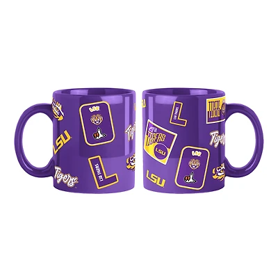 LSU Tigers 2-Pack 15oz. Color Mug Set