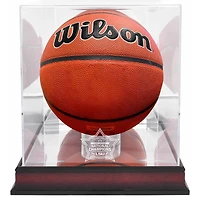 Vitrine de présentation de basket-ball en acajou des LSU Tigers, champions nationaux de basket-ball féminin de la NCAA 2023