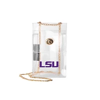 LSU Tigers Clear Essential Crossbody Purse