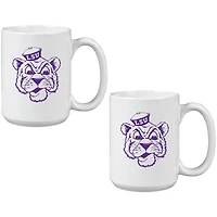 LSU Tigers Two Pack 15oz. Vault Sketch Ceramic Mug Set