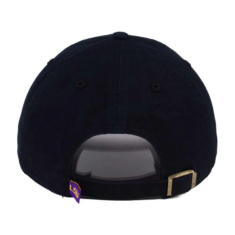 Casquette ajustable noire « 47 » des Tigers de LSU pour homme
