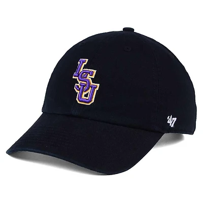 Casquette ajustable noire « 47 » des Tigers de LSU pour homme
