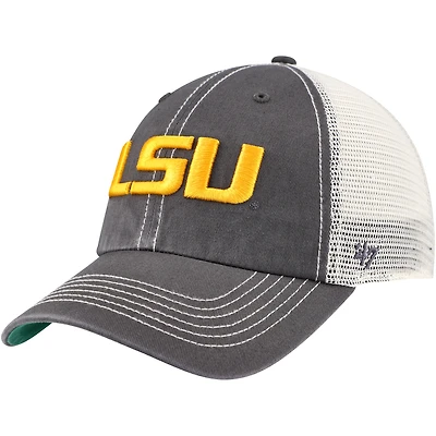 Casquette Snapback '47 Charcoal LSU Tigers Trawler Trucker pour hommes