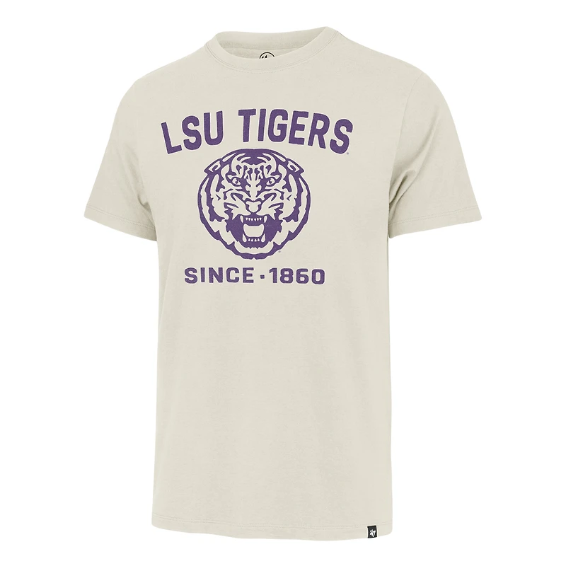 T-shirt Duster Franklin crème pour homme LSU Tigers '47