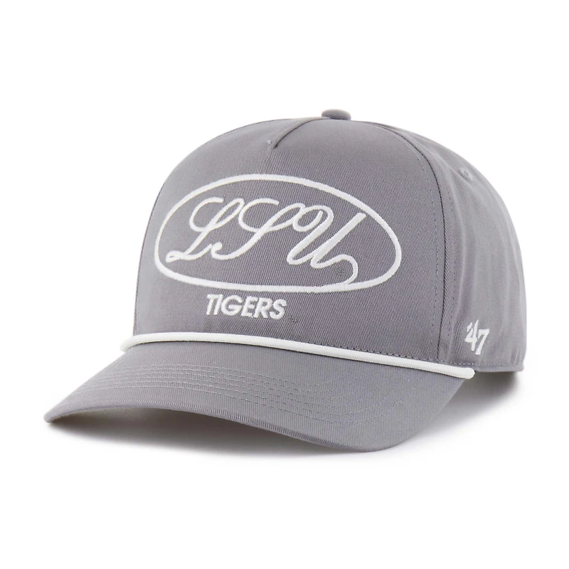 Casquette ajustable grise LSU Tigers Contemporary Basics pour homme, modèle 1947