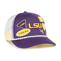Men's '47  Purple/White LSU Tigers Rally On Hitch Adjustable Hat
