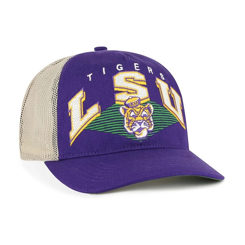 Men's '47  Purple LSU Tigers Pomona Mesh Hitch Adjustable Trucker Hat