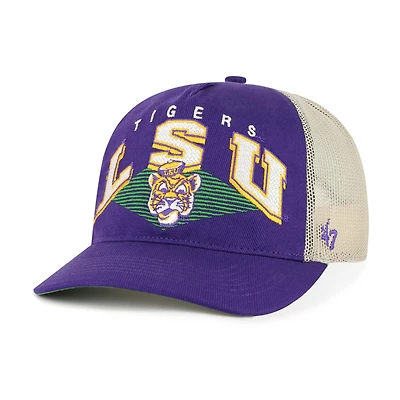 Men's '47  Purple LSU Tigers Pomona Mesh Hitch Adjustable Trucker Hat