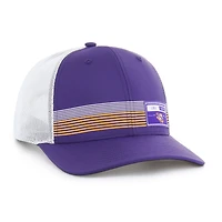 Men's '47  Purple LSU Tigers Rangefinder brrr Trucker Adjustable Hat
