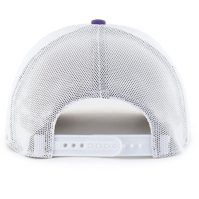 Men's '47  Purple LSU Tigers Rangefinder brrr Trucker Adjustable Hat