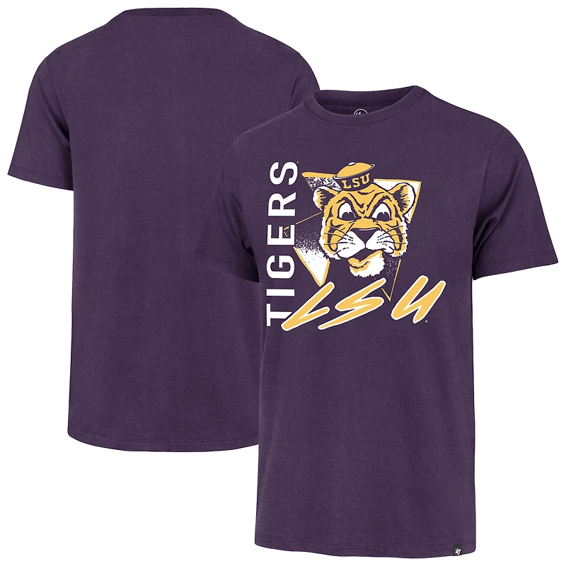 T-shirt violet Franklin pour homme '47 LSU Tigers Side Arm