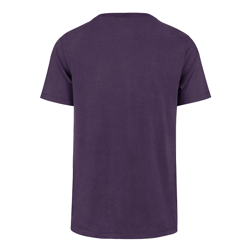 Men's '47 Purple LSU Tigers Side Arm Franklin T-Shirt