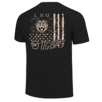 T-shirt camouflage noir LSU Tigers OHT pour homme