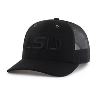 Casquette trucker Carhartt x '47 LSU Tigers noire pour homme, ajustable