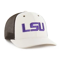 Casquette trucker ajustable Carhartt x '47 LSU Tigers naturelle/marron non teinte pour homme