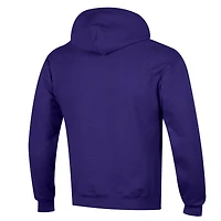 Sweat à capuche Champion violet pour homme LSU Tigers Team Pride Powerblend