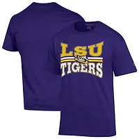 T-shirt Zoom violet champion de l'équipe LSU Tigers pour hommes
