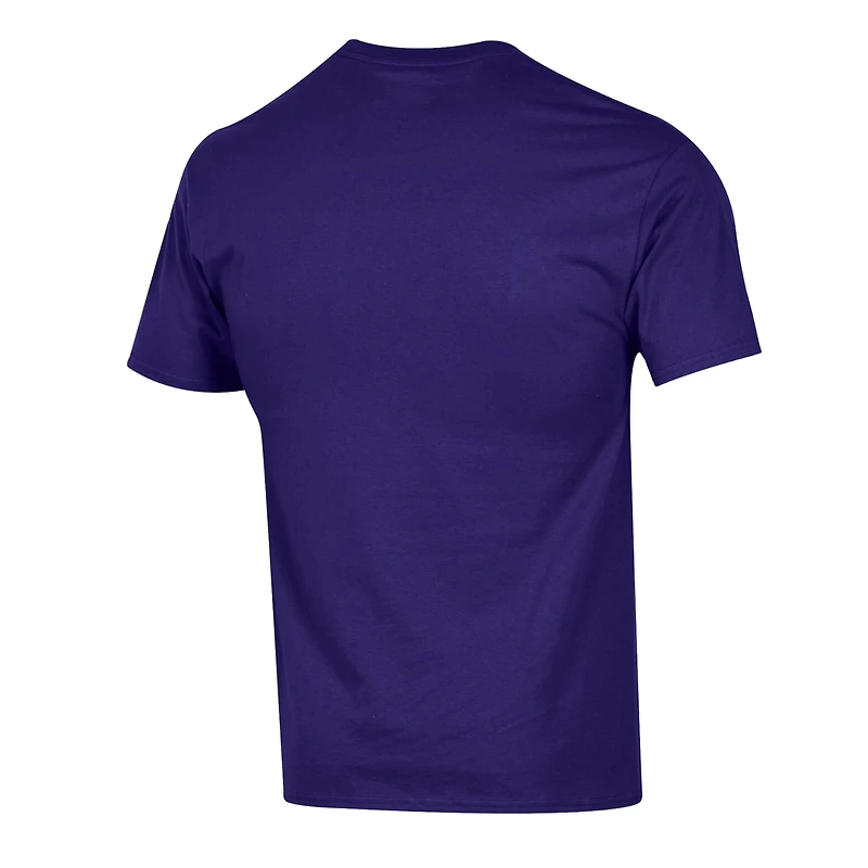 Men's Champion Purple LSU Tigers Team Zoom T-Shirt