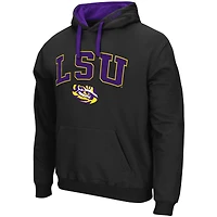 Sweat à capuche Colosseum Black LSU Tigers Big & Tall Arch Logo 2.0 pour homme